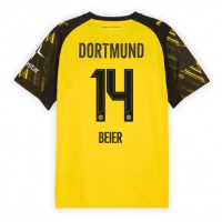 Camiseta Borussia Dortmund Maximilian Beier #14 Primera Equipación 2025-26 manga corta